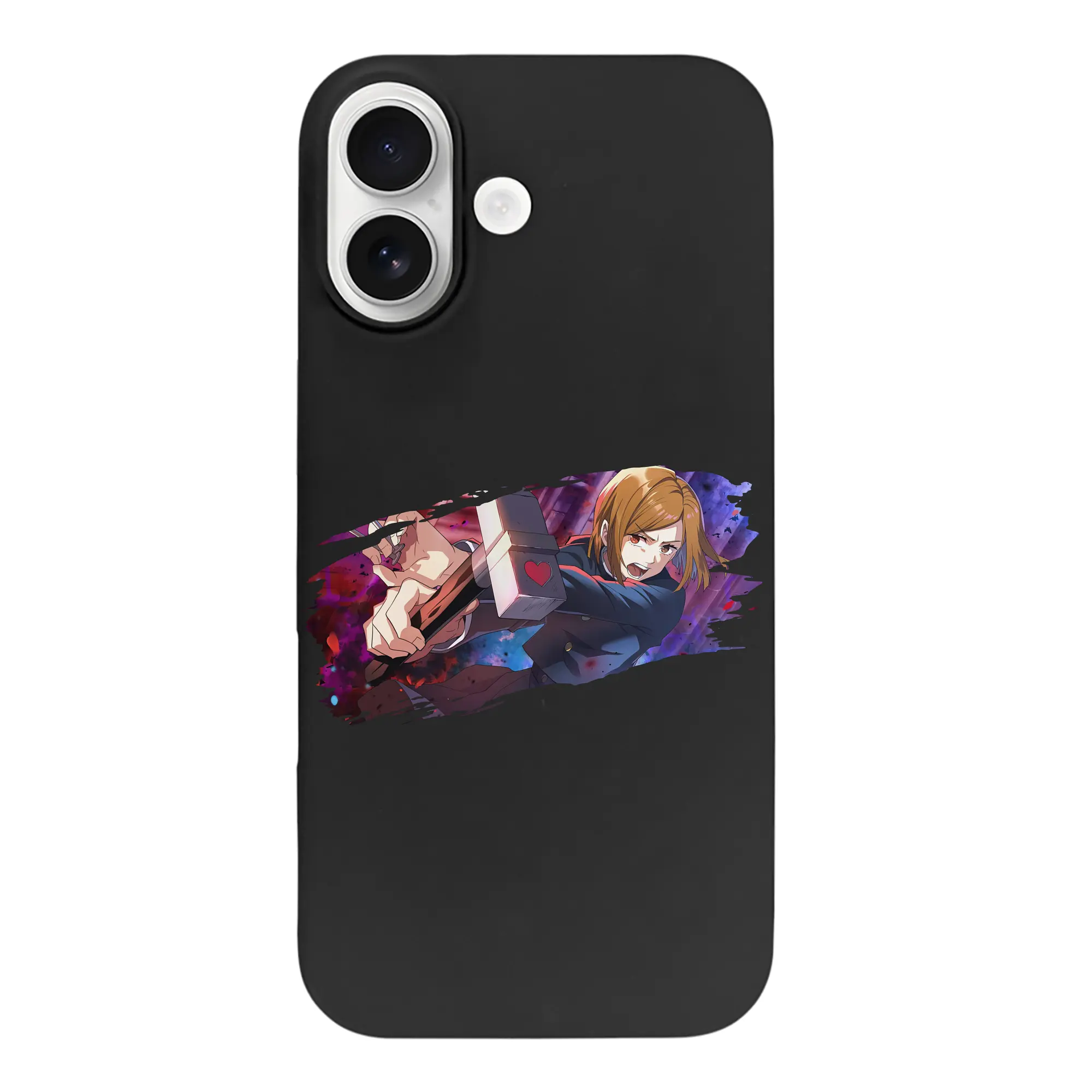 呪術廻戦 グッズ,釘崎 野薔薇 - iPhone 17 シリーズ シリコンケース 薄型 耐衝撃 指紋防止 ソフトタッチカバー 精密フィット 傷防止 保護ケース iPhone 17/17 Air/17 Pro/17 Pro Max 対応